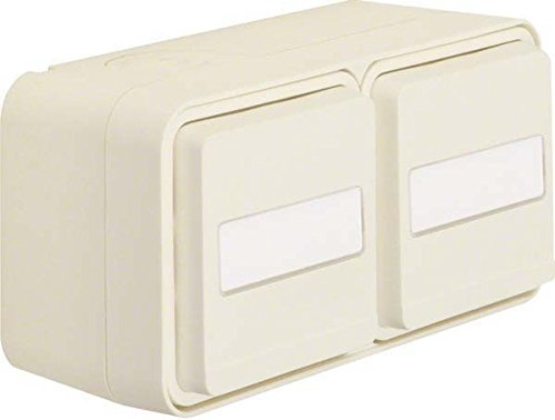 SCHUKO-Doppelsteckdose polarweiß 47753532 4011334404361 Berker