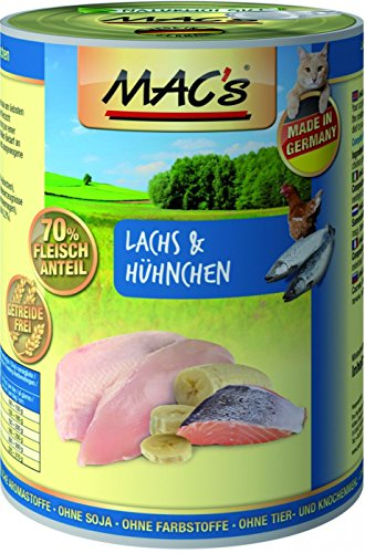 MAC's Cat Lachs & Huhn (getreidefrei) 6 x 400 g