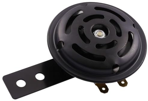 Hupe Horn 6 Volt 9 Watt AC 70mm schwarz Roller,Moped,Mofa