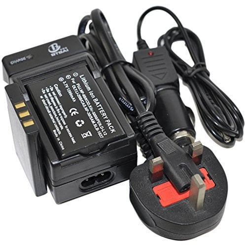 BTBAI 2x NP-60 Camera Battery+Charger AC/DC Single for NP60 Camileo H10 H20 P10 S10 Ducati Edition Digital k1a