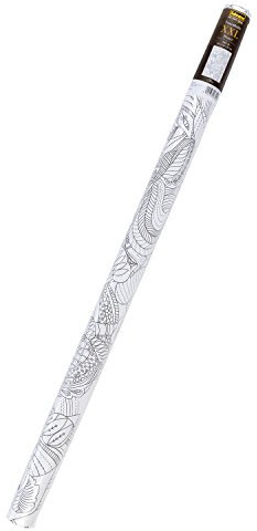 Idena 68157 - Idena Ausmalposter Tiere, ca. 59,4 x 84 cm, als kreativer Ausgleich zum Alltag und für Freizeit und Urlaub