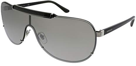 Versace Herren 0VE2140 10006G 40 Sonnenbrille, Silber (Argento)