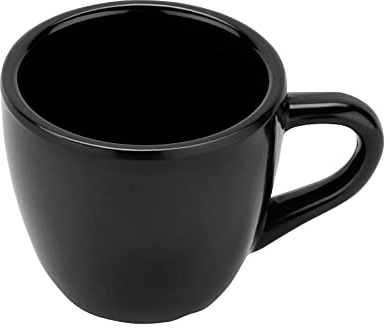 GET C-1004-BK-EC - Tazza da caffè in melamina, 85 ml, colore: Nero (confezione da 4)