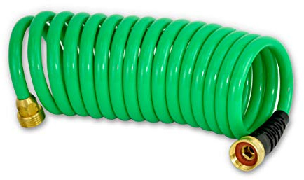 HoseCoil 3/8 inch Self Coiling Garden, RV, Outdoor Water Hose (15.00, Green)