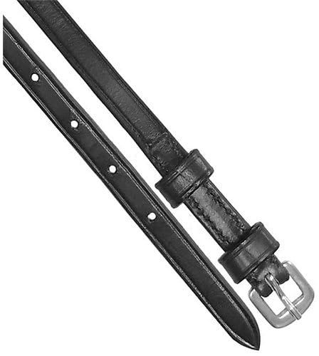Jacks Double Keeper Leather Spur Straps 3/8 W x 18
