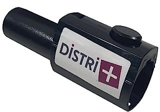 Distri+ - Adaptateur pour Accessoires d'aspirateur Electrolux - Relie Le Tube Oval Electrolux à Une Brosse diamètre 32mm inté