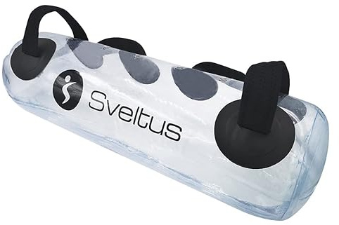 sveltus Unisex-Adult Aqua Training Bag verstellbar 30 kg, Durchsichtig