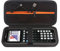 Elonbo Tragetasche für Texas Instruments TI-84 Plus CE/TI-84 Plus/TI-83 Plus CE/Casio fx-9750GII Farbgrafik-Rechner, Extra Netztasche für Ladekabel, Ladegerät, Handbuch, Schwarz