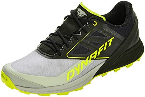 DYNAFIT M Alpine Colorblock - Dämpfender Leichter Herren Trailrunning Schuh, Größe EU 40.5 - Farbe Alloy - Black Out