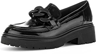 Gabor Damen Slipper, Frauen Slip On,Best Fitting,Slides,Schlupfschuhe,schluepfschuhe,Loafer,College Schuhe,Slip-ons,schwarz (Uni),40.5 EU / 7 UK