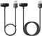 TUCANA Compatible for Fitbit Charge 6 / Charge 5 / Luxe Charger Cable, Replacement USB Charging Dock Stand for Charge 6 / Charge 5 / Luxe (2-Pack, 3.3 FT + 1.6FT)