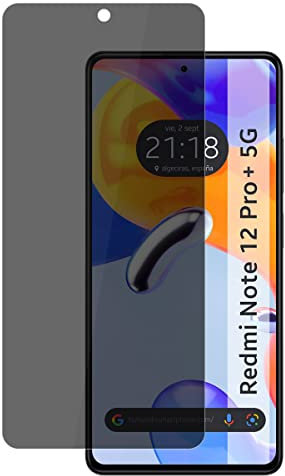 Tumundosmartphone Protector Pantalla Hidrogel Privacidad Antiespías para Xiaomi Redmi Note 12 Pro+ Plus 5G