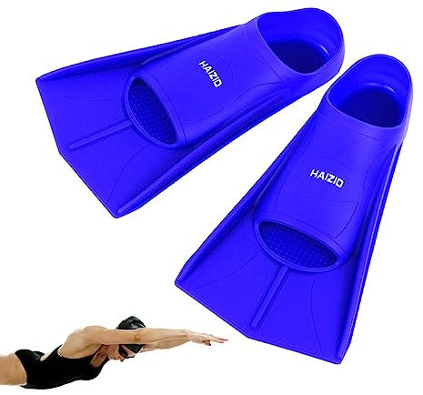 Rianpesn Pinne da Nuoto per Lo Snorkeling | Pinne da Nuoto Antiscivolo in Silicone con Fori di drenaggio | Soft Swim Aids per Piscine, Cortile, Parco Acquatico, Piscine per Bambini e Adulti
