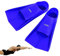 Rianpesn Pinne da Nuoto per Lo Snorkeling | Pinne da Nuoto Antiscivolo in Silicone con Fori di drenaggio | Soft Swim Aids per Piscine, Cortile, Parco Acquatico, Piscine per Bambini e Adulti