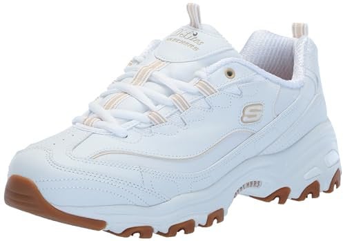 Skechers Confortable Baskets Femme D'Lites Good Neutral Blanc Talla 36