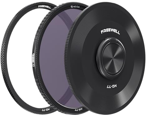 Freewell 77 mm ND4 (2 Blendenstufen) ND0.6 Kamerafilter, kompatibel mit der M2-Serie