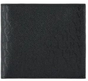 ARMANI EXCHANGE MAN'S BIFOLD W/COIN 958098CC831, Noir/Marine, Taglia Unica, portefeuille