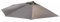 SKINCATE Toile De Rechange Pour Demi-Parasol 270cm 5 Baleines, Auvent De Parapluie, Housse De Parasol De Jardin Terrasse (Couleur : G Khaki, Taille : 270cm/9ft-5ribs)