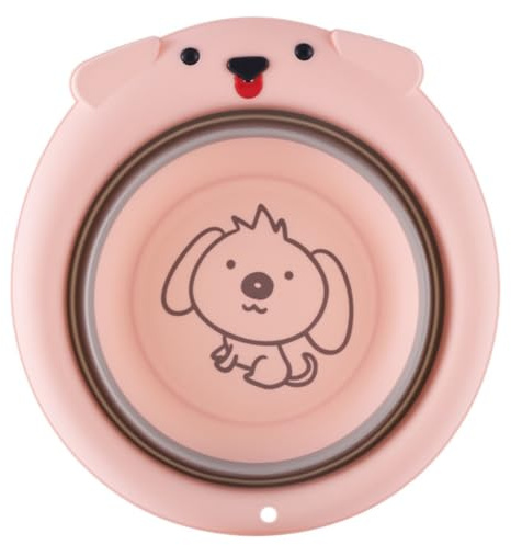 Faltbare Waschbecken Für Babys Zusammenklappbares Waschbecken Mit Cartoon-muster Leicht Zu Tragen Verwenden