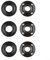 HOHOVYVY Teiliges Flanschset,Winkelschlefer Spannmutter,Winkelschleifer Ersatzteile,M14 Gewinde Ersatz Winkel Grinder Innen Außen Flansch Mutter Set Werkzeuge(6PCS)