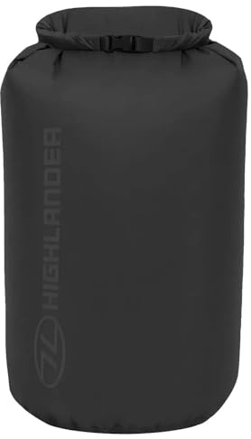 Highlander Lightweight Waterproof Dry Bags (Black, 40L)