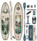 A&BBOARD 335cm x 88cm Aufblasbare Stand Up Paddle Boards mit Premium SUP Zubehör, Dual Action Pumpe, Rucksack, breites stabiles Design, Paddleboard für Jugendliche und Erwachsene Aller Könnensstufen