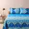 Bassetti ISOLABELLA Tagesdecke aus 100% Baumwolle in der Farbe Blau B1, Maße: 265x255 cm - 9332283