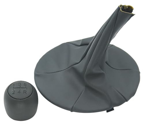 Kalunfex 5-Gang-Schaltgetriebe-Schaltknauf für Panda 500 und 500C, Schaltsack 71775051