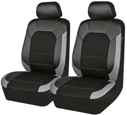 LUUXWPFZ Auto Sitzbezug, für Ford Fiesta MK8 2017-2022 2023 2024 Vorne Und Hinten Auto-Schonbezüge Wasserdichtes VerschleißFest Auto Sitzschutz Zubehör,A