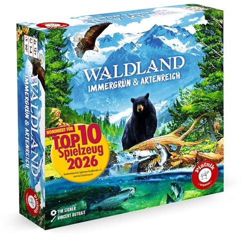 Piatnik 728099 - Waldland - Immergrün und Artenreich!