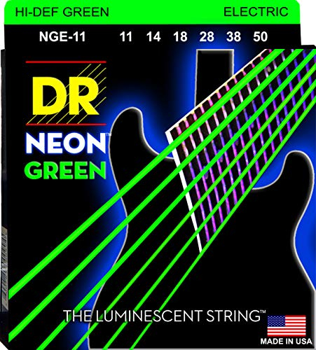 DR Strings NGE-11 mit Nickel bedeckte E-Gitarren-Saiten, Schwer