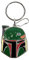 Plasticolor 004302R01 Star Wars Boba Fett Porte-clés Gris