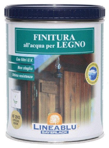 Vernice Finitura ad Acqua Sayerlack art. HF2046 Trasparente Semilucida 750 ml