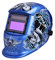 Nuzamas Solarbetriebene, automatische Verdunkelung Schweißhelm Maske Schweißschutz für Arc Tig MIG Schleifen, Plasmaschneiden mit einstellbarem Farbbereich DIN4/9-13 UV/IV-Schutz DIN16