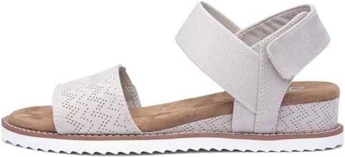 Skechers Damen Desert Kiss Sandals, Gebrochenes Weiß, 38 EU