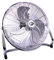 Prem-i-air Chrome 18 Inch (46 cm) Powerful Cold Air Cooling High Velocity Floor Air Circulator GYM Fan with 3 Speed Settings and Adjustable Fan Head, Low Noise For Use in Homes, Offices and Bedrooms.