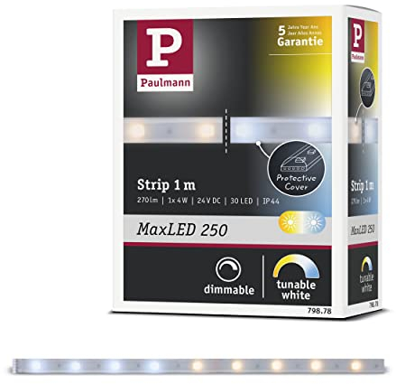 Paulmann MaxLED 250 Stripe 1m TunW IP44 Protect Co