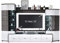 Homeface TRENDINA VA Wohnkombination 4-Teilig - Modern - Front:MDF Hochglanz - Farbe:Weiss/Grau - TV Wand - B/H/T:302,2 x 193,3 x 53,2