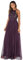 Maya Deluxe Maya Berry Embellished Halter Neck Maxi Dress Robe de Demoiselle d'honneur, baie, 40