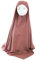 Lamis Hijab – Khimar Hijab – Jilbab für Damen, zum Überziehen, himbeere, One size