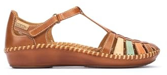 Pikolinos Halboffene Schuhe in Leder P. Vallarta für Frauen Farbe Marrón