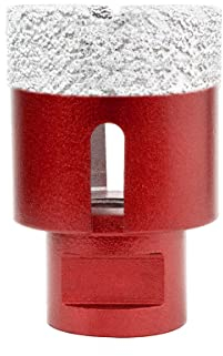 Meccion Diamond Hole Saw Drill Bit with M14 Thread, Performance Brazed Hollow Hole Cutter for Tile/Granite/Marble/Porcelain/Glass/Ceramic (40mm)