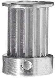 Fachmann 12. T htd 5m. Synchrone Riemenscheibe, Bohrung 5/6 / 6,35/7 / 8/10 mm for Breite 15/20mm HTD5m Zahnriemen Zahnradscheibe 1 2T K. Typ ( Bore Diameter : 10mm(Big Hub) , Number of Pcs : 4pcs )