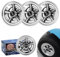 Golf Cart SS Radabdeckungen Radkappen Radkappen 8 Zoll Chrom Golf Cart Radkappen Snap-on Installation (4 Stück) passend für EZGO Yamaha Club Car
