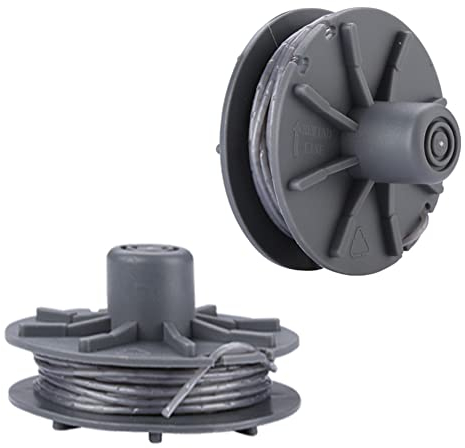 Moritale Bobine Fil pour Gardena 5307-20 Art 8846-8848 9805-9809 Pièces de Rechange Coupe Bordure (2 pièces)