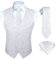 Enlision Herren Paisley Weste Floral Jacquard Krawatte Einstecktuch Einstecktuch Hochzeitsfeier Business Fit Weste Tweed Anzug Westen Set