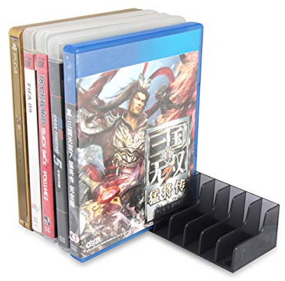 2Pcs CD Game Card Holder Storage Rack Compatiblefor PS4/PS4 SLIM/PS4 Switch PRO Box