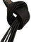 TEKKA BUDO Kampfsport Gürtel - Schwarz 240 cm Länge, 4 cm Breite - Karate, Judo, Taekwondo, Jujutsu, Kickboxen, Ninjutsu, Schwarzgurt