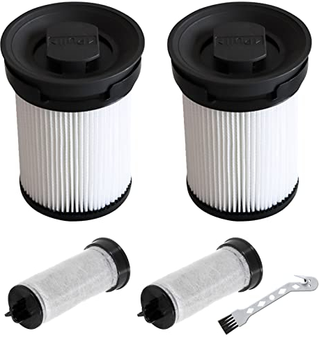 2 Pcs Filtro de Repuesto: Nizirioo Accesorios de Filtro Lavable, HX1 3 en 1 Diseño Filtro Aspiradora, Cartucho de Filtro para Miele TriFlex HX1 para Aspiradoras Reemplazos de Filtro de Aspiradoras