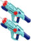Wasserpistole mit Großer Reichweite, 2 PCS XXL Super Wasserpistole Soaker 33 ft Langer Schießstand Mächtiger mit 750ML Großkapazitätstank für Sommer Draussen Wasser Spielzeug Erwachsene & Kinder